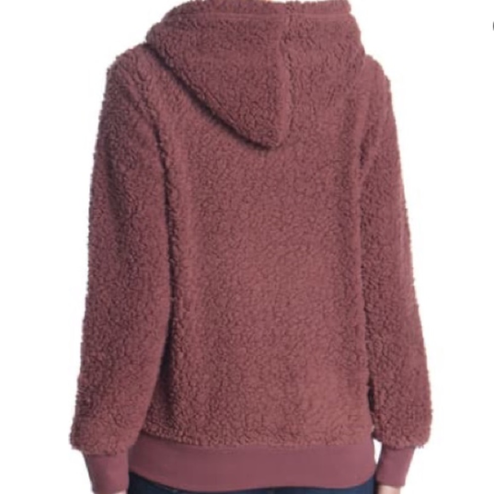 Andrew Marc Teddy Fleece Jacket - Picture 3 of 3